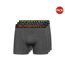 Pack Of 3  Mens Chasma Boxer Shorts  Charcoal Crosshatch-1