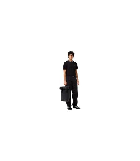 Mens Relaxed Fit Tracksuit Bottoms Black Lacoste