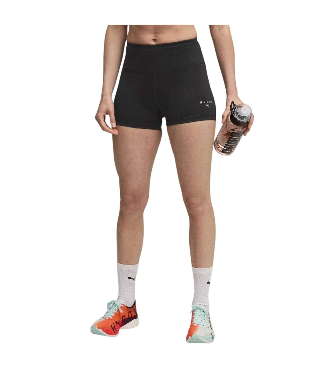 Womens/ladies Hyrox Performance Tight Leggings  Black Puma-4