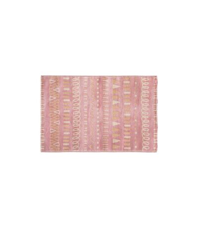 Tapis Déco Enfant Girly 100x150cm Rose