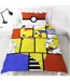 Super Memphis Reversible Duvet Set Multicoloured Pokemon-3