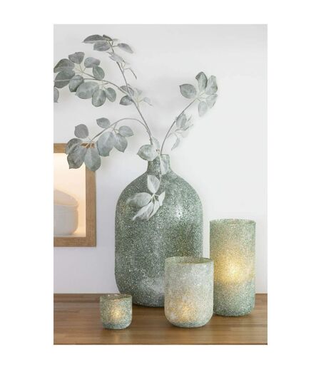 Branche Artificielle Floquée Schefflera 120cm Vert