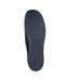 Mens Suede Apron Casual Shoes Black Roamers-2
