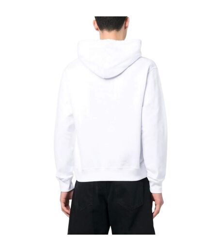 Sweat À Capuche Motif Bob Marley Homme Blanc DSquared2