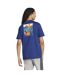 Mens Doodle Hiking T-shirt Dark Blue Adidas-3