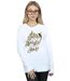 Disney Sweatshirt Femmes/Dames Fée Clochette Étoiles (Blanc) - UTBI11868-2