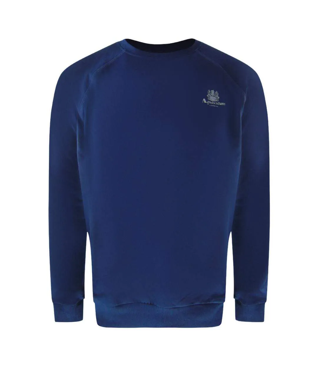 Mens Crest Tracksuit Navy Blue Aquascutum-2