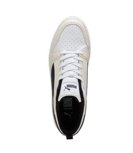 Baskets Rebound V6 Femme Blanc Beige Noir Puma