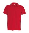 Kariban Proact Mens Short Sleeve Performance Polo Shirt (Red)
