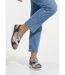 Sandales multibrides compensées grande largeur-3