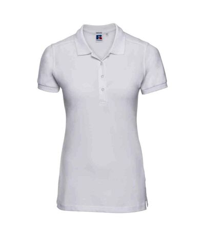 Polo femme blanc Russell