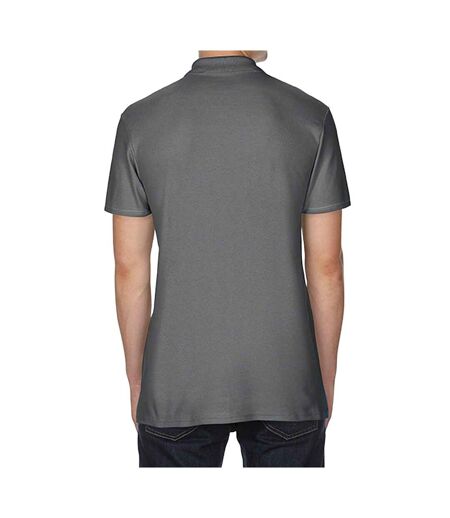 Unisex Adult Softstyle Polo Shirt Charcoal Gildan