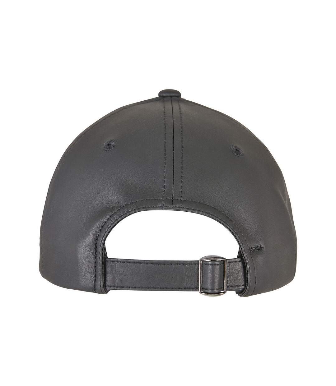 Unisex adult alpha shape cap black Flexfit-2