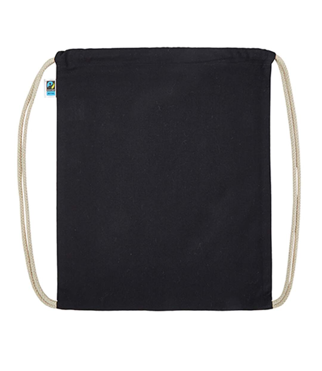 Sac À Cordon 38 Cm X 46 Cm Noir Printwear-1