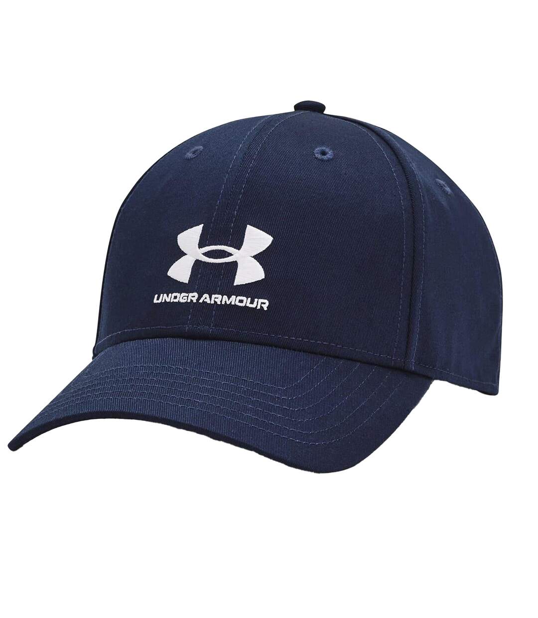 Mens Lockup Dad Hat Navy Under Armour-2