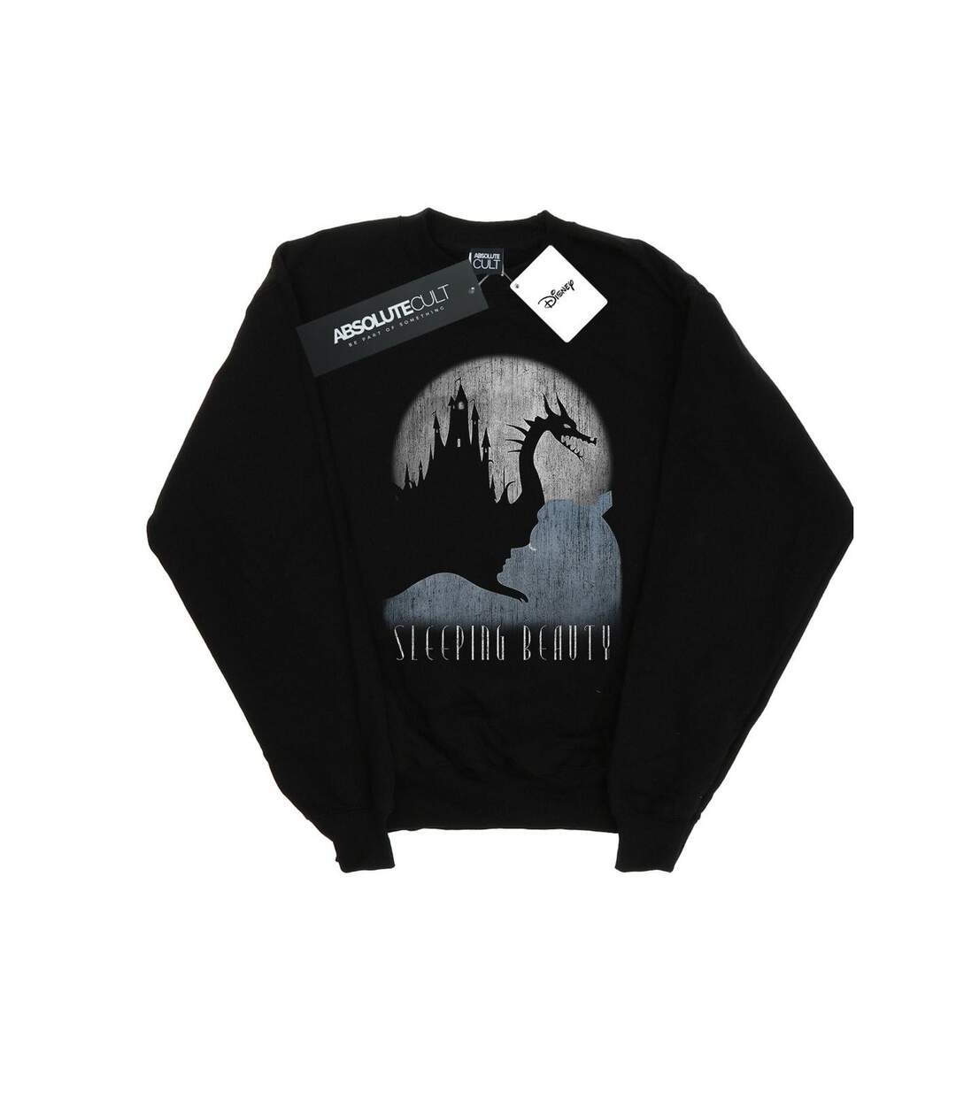 Disney - Sweat SLEEPING BEAUTY HIDDEN ILLUSION - Femme (Noir) - UTBI13681-1