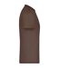 T-shirt Adulte Marron James And Nicholson-4