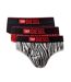 x3 Slip Rouge/Noir/Gris Homme Diesel Andre - S