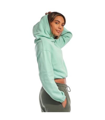 Sweat À Capuche Femme Vert Menthe Light And Shade