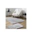 Tapis Imitation Fourrure Feline 90x60cm Gris-5