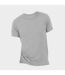 Canvas Mens Triblend Crew Neck Plain Short Sleeve T-Shirt (White Fleck Triblend) - UTBC2596