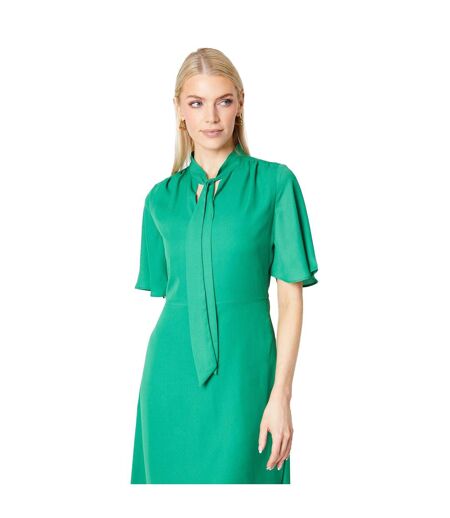 Robe mi-longue femme vert Principles