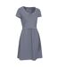 Mountain Warehouse Womens/Ladies Essentials Lora Stripe Skater Dress (Blue) - UTMW2706