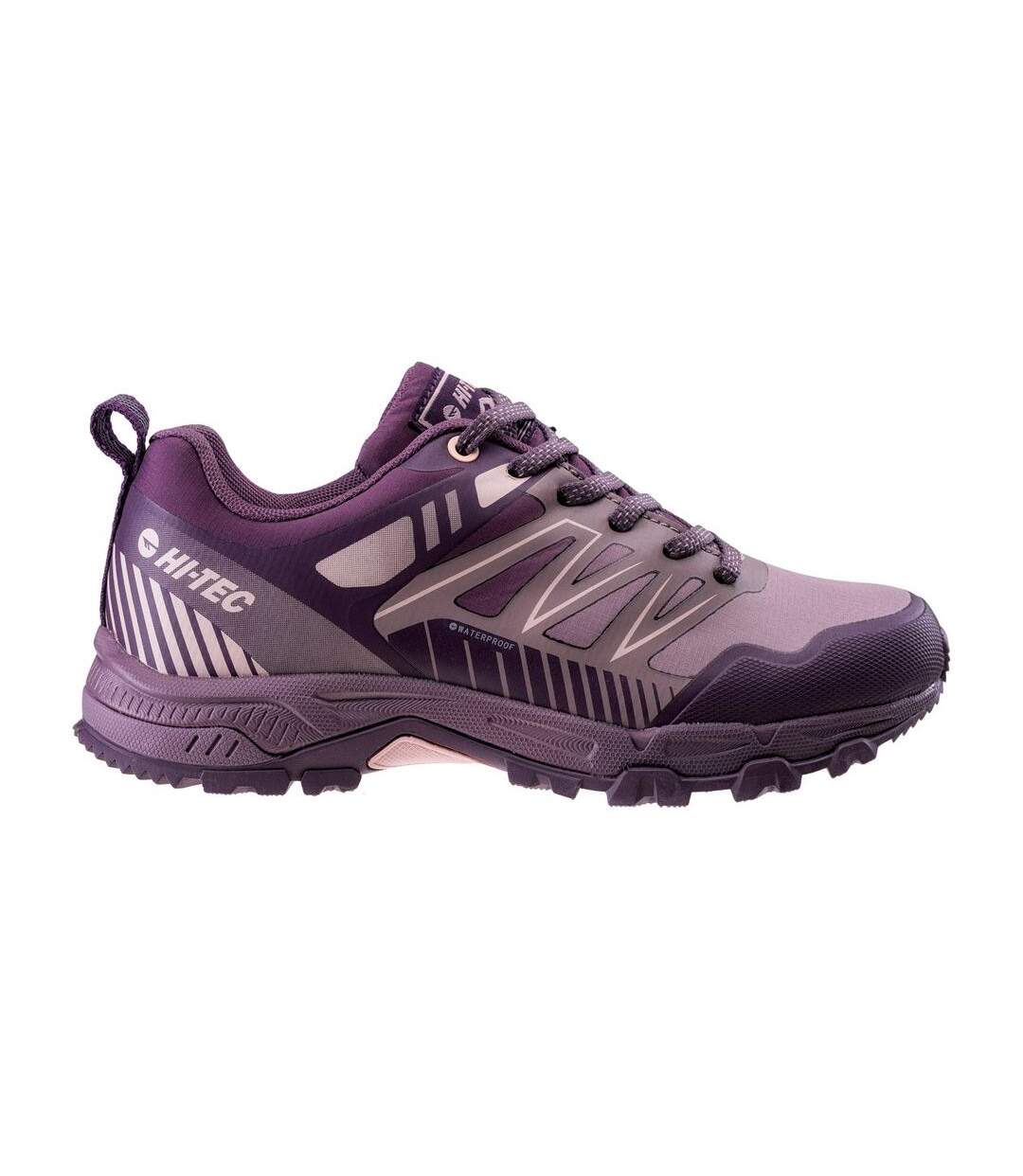 Chaussures De Randonnée Favet Femme Violet Violet Clair Rose Sépia Hi-Tec-2
