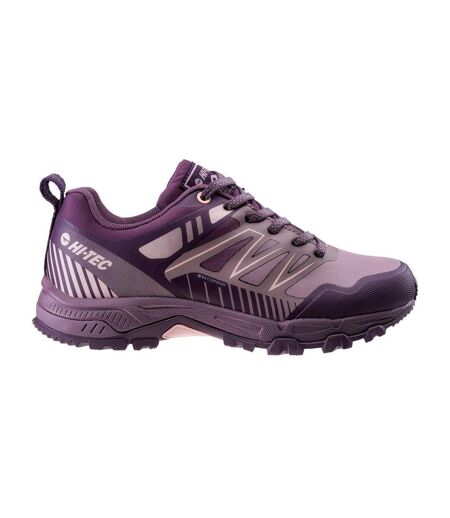Chaussures De Randonnée Favet Femme Violet Violet Clair Rose Sépia Hi-Tec