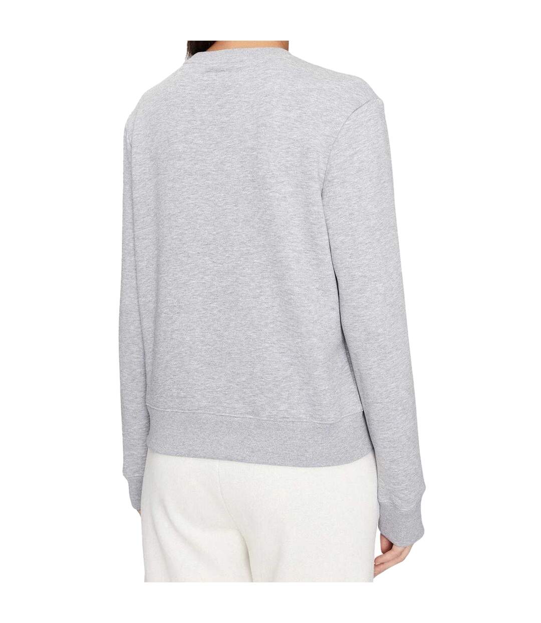 Sweat Femme Gris Chiné Guess-2