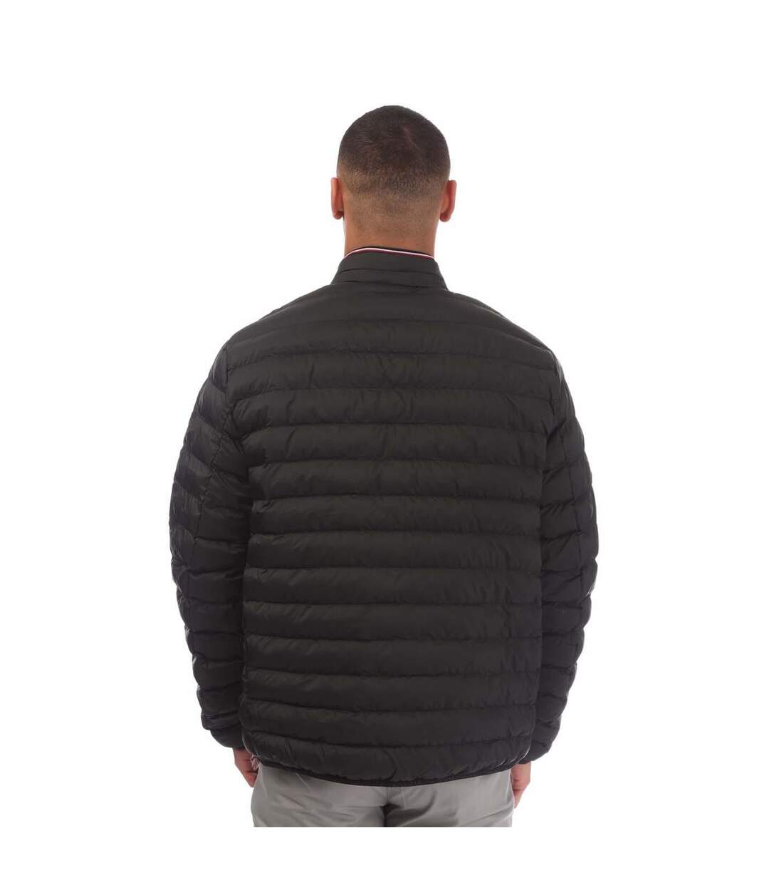 Mens Recycled Packable Padded Jacket Black Tommy Hilfiger-2