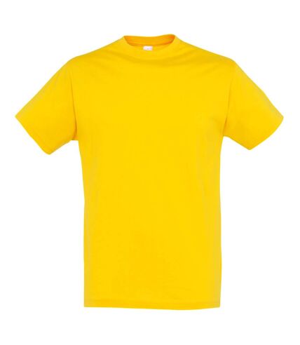 SOLS Mens Regent Short Sleeve T-Shirt (Gold)