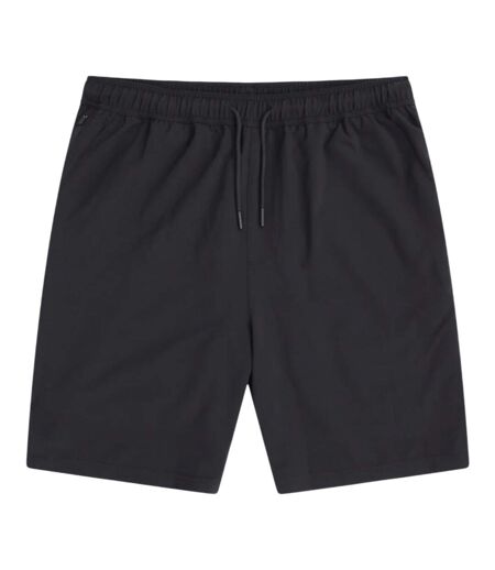 Mens Albie Stretch Active Shorts Black Animal