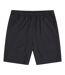 Mens Albie Stretch Active Shorts Black Animal-1