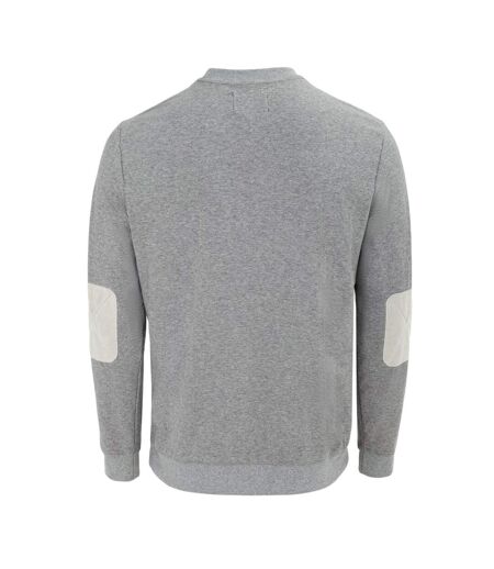 Sweat Motif/style Logo Homme Gris Foncé Chiné Howick