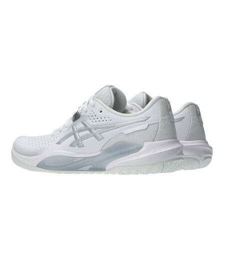 Chaussures De Tennis Challenger Femme Blanc Argenté Asics