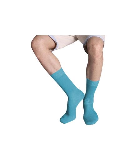 Kariban Cotton City Mens Casual Cotton Rich Socks (Tropical Blue) - UTRW4205