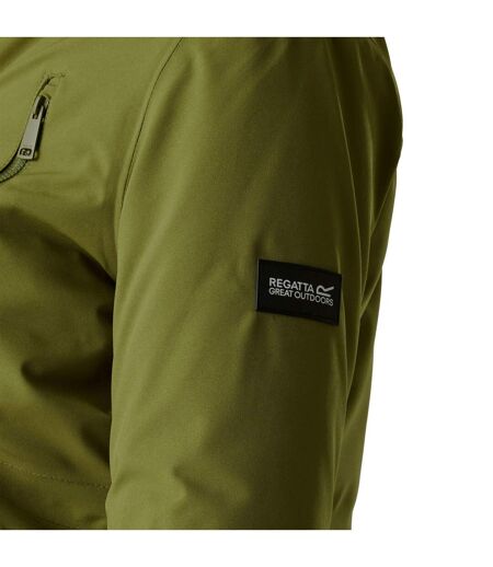Veste Imperméable Valenta Femme Vert Néphrite Noir Regatta