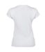 T-shirt femme blanc Gildan-2