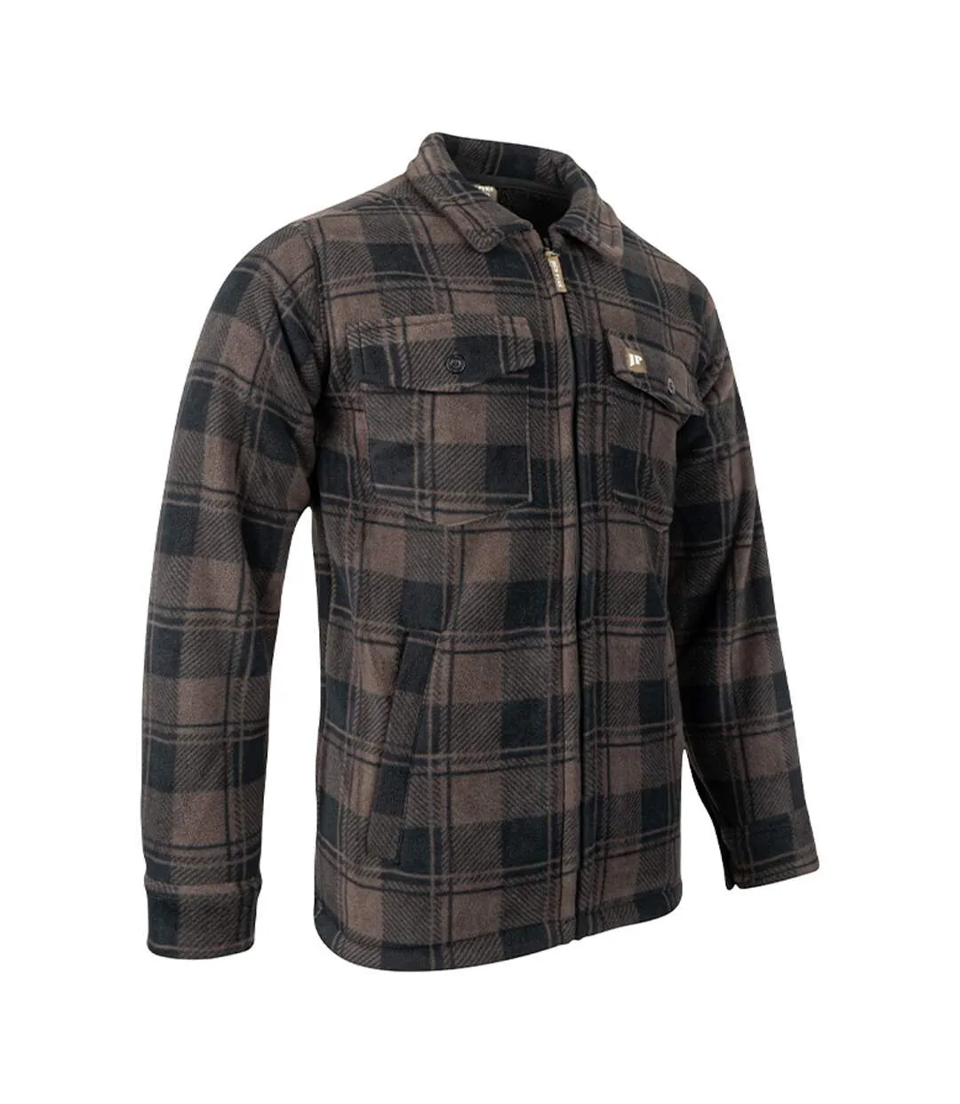 Chemise Motif/style À Carreaux Tundra Homme Marron Jack Pyke-4