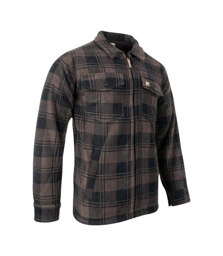 Chemise Motif/style À Carreaux Tundra Homme Marron Jack Pyke