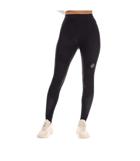 Womens/ladies Series-3 Long Leggings Black Skins