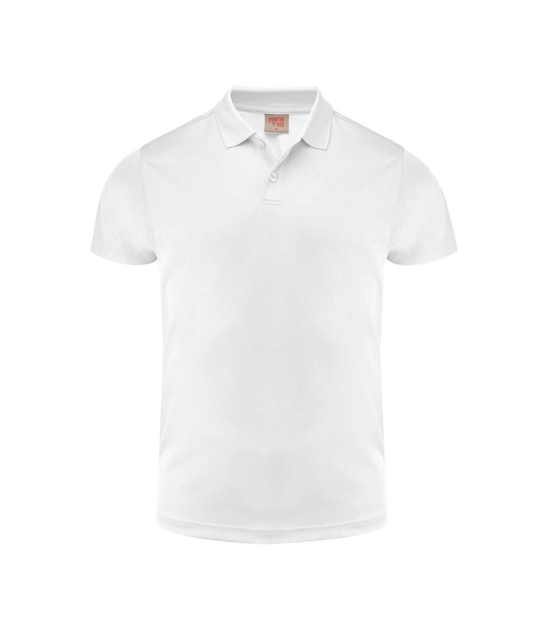 Polo Smash Homme Blanc Printer RED-1