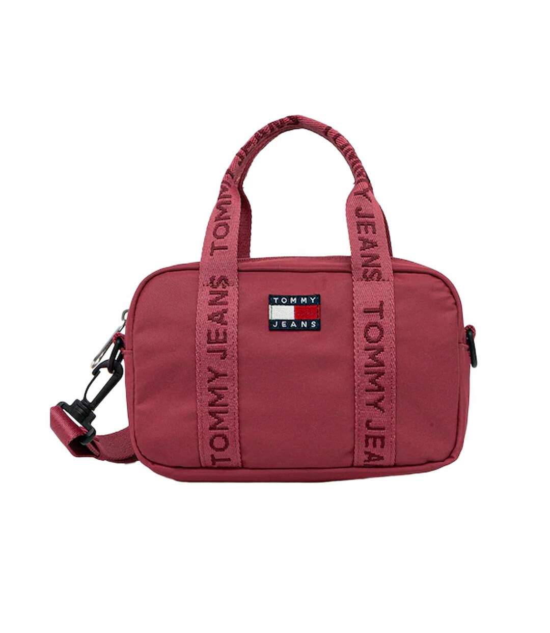 Sac bandoulière rouge femme tommy hilfiger daily crosso aw0aw17889-2