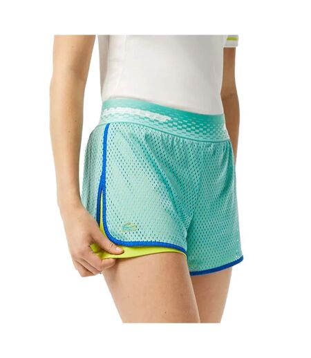 Short femme vert Lacoste