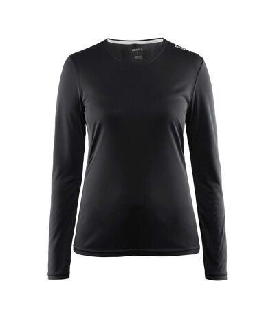 Craft - T-shirt à manches longues - Femme (Noir) - UTRW6158