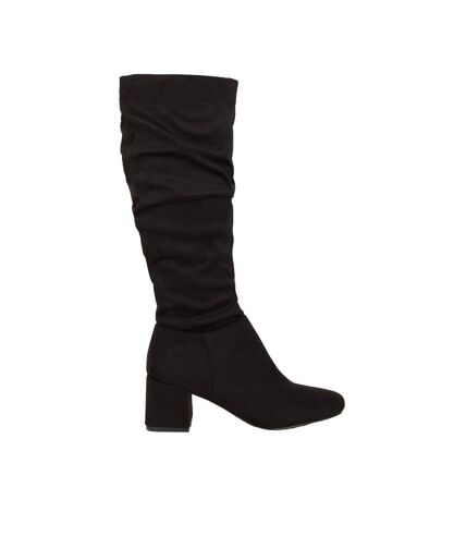 Bottes hauteur genoux kaya femme noir Dorothy Perkins