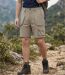 OGALO TANGER — Pantalon de randonnée marron : le 2-en-1 ultra-résistant-5