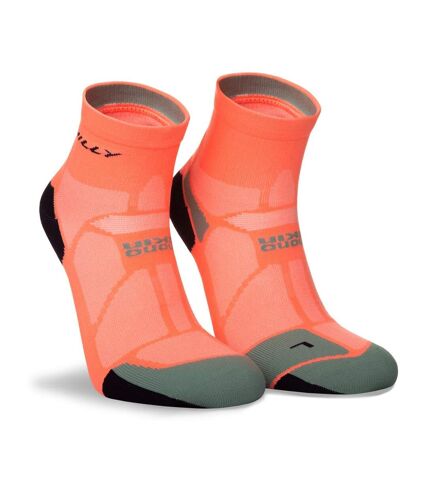 Socquettes marathon fresh homme orange fluo Hilly