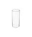 Vase Cylindrique en Verre 30cm Transparent